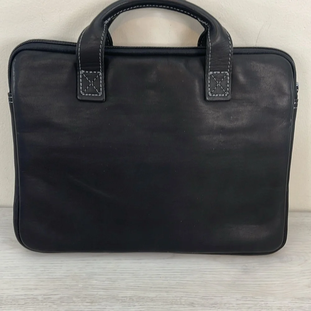Brown Bag Leather Laptop Case